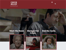 Tablet Screenshot of greerrelief.org
